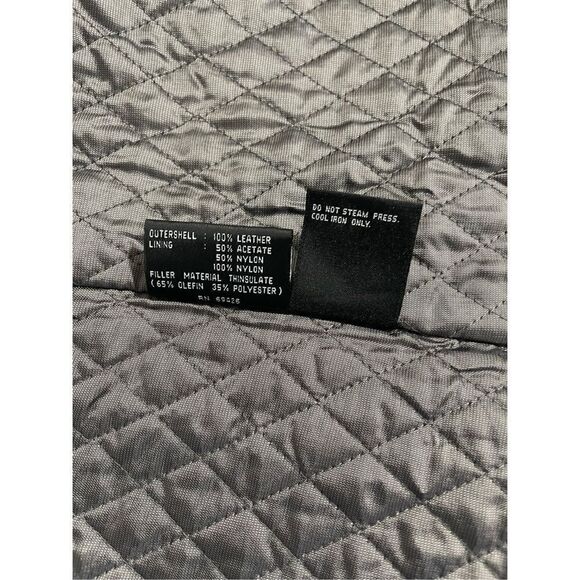 COPY - Wilson's Leather Pelle Studio Black Leather
Coat Size L - Picture 11 of 15